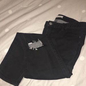 Black Free People Jeans